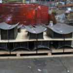 Various Sized Pipe Saddles Ready For Shipment