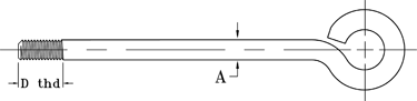 Fig. 120: Eye Rod (Not Welded)