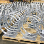 Custom Designed Bolt Cradle Supports For A Chemical Plant In Texas