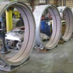 Sliding Cryogenic Insulated Supports For A 60&Quot; Diameter Vapor Line