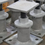 Adjustable Base Supports Designed To Support Trunnions In An Oil Refinery