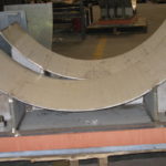 Custom Stainless Steel Pipe Saddles With Permali Insulation