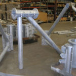 Structural Supports With Megalug Pipe Attachments