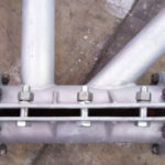 Structural Supports With Megalug Pipe Attachments