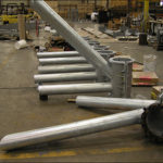 Structural Supports With Megalug Pipe Attachments