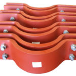 22&Quot; Dia. Riser Clamps For A Power Plant