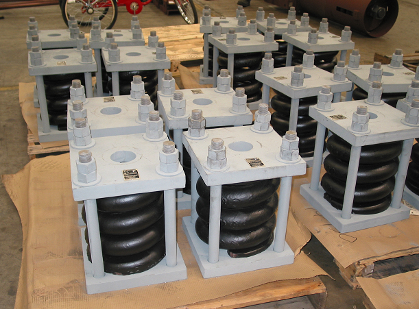 45,000 Lb. Load Boiler Spring Assemblies For A Power Plant