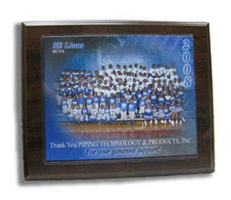 Pt&P Received An Award For Sponsorship Of The Se Lions Football Organization.