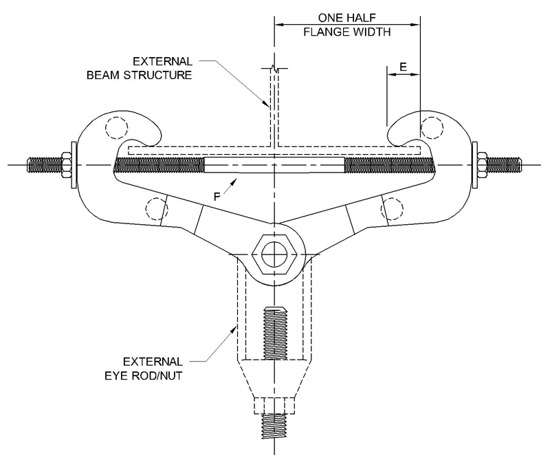 Fig. 140: Heavy Duty Beam Clamp