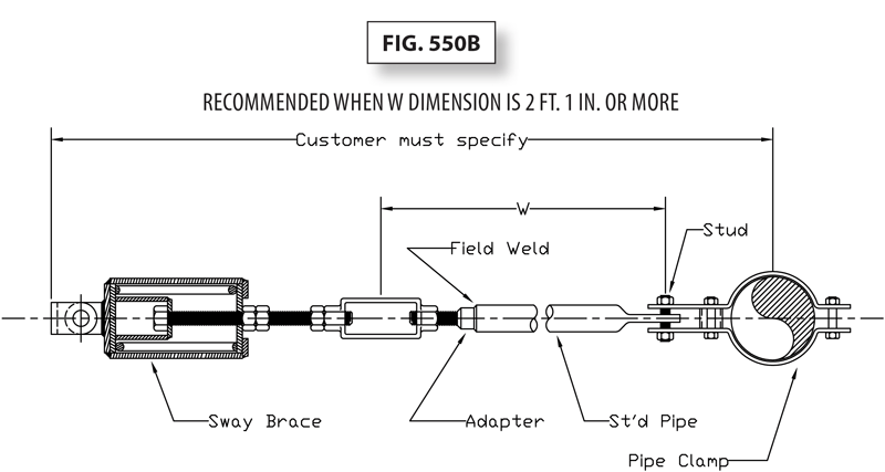 Fig.550B Sway Braces