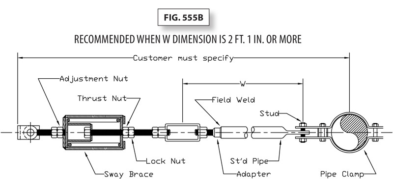 Fig. 555B – Sway Braces