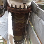 Rusted Universal Expansion Joint 1