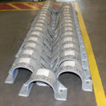 Hold-Down Pipe Clamps With Slide Plates For Lng Service