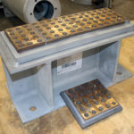 Bronzphite® Slide Plate Assembly For An Exhaust Duct At A Fossil-Fired Power Plant